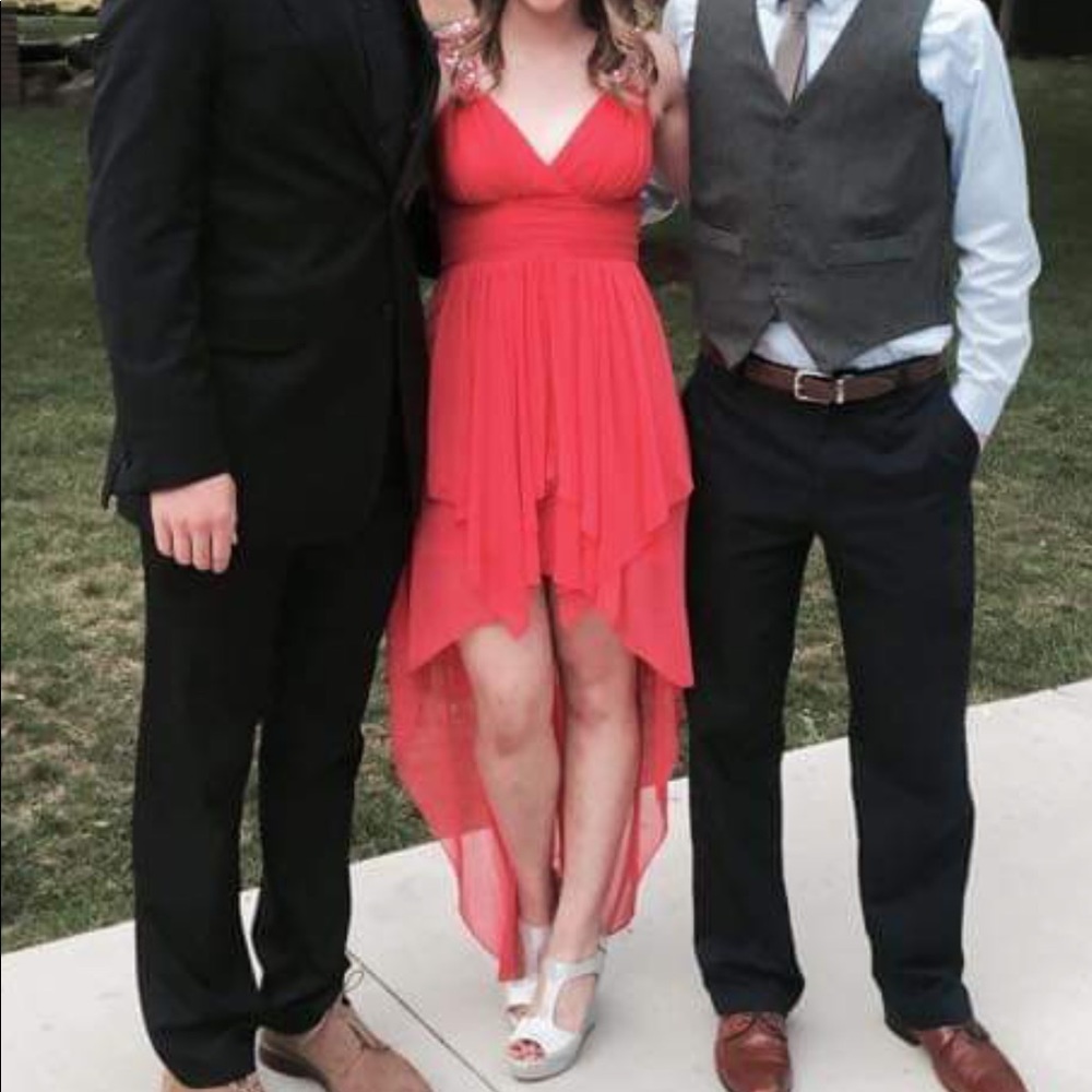 B Darlin High Low Formal Prom Dress